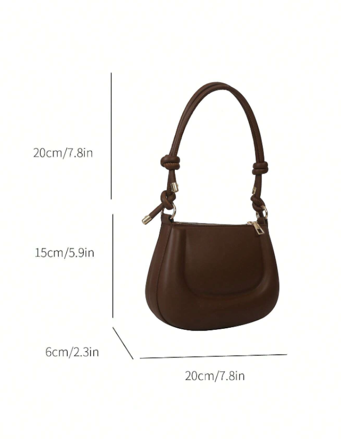 Mini Knot Design Shoulder Bag