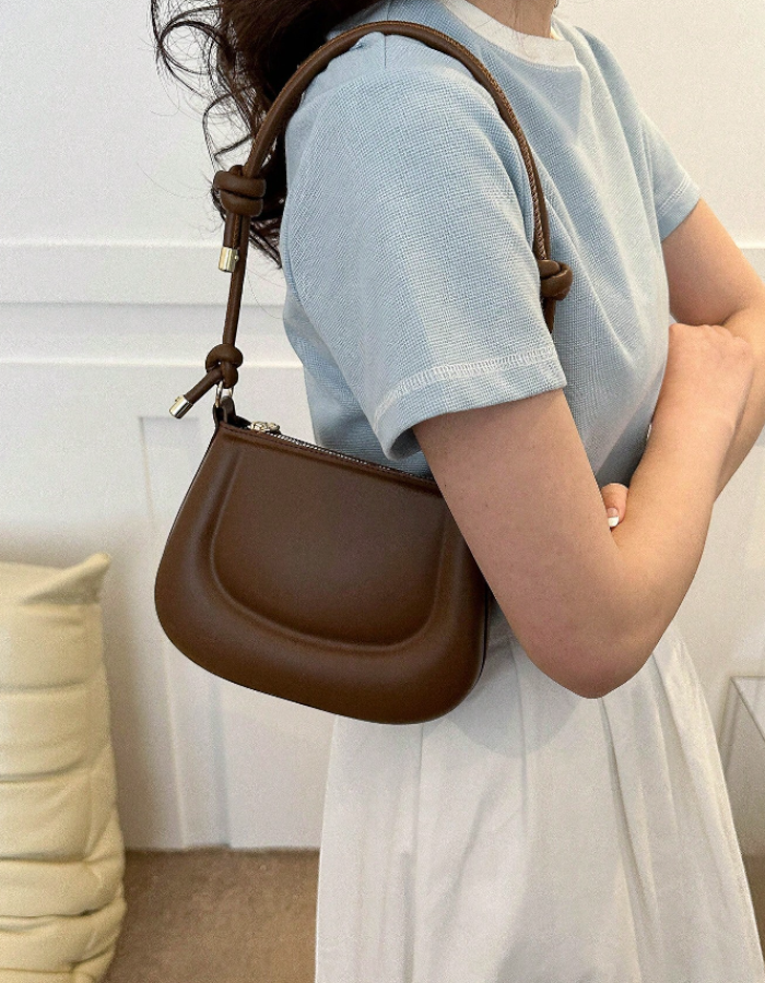 Mini Knot Design Shoulder Bag