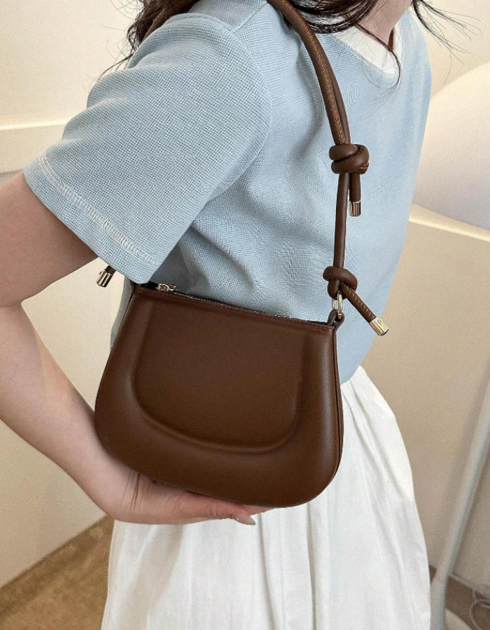 Mini Knot Design Shoulder Bag