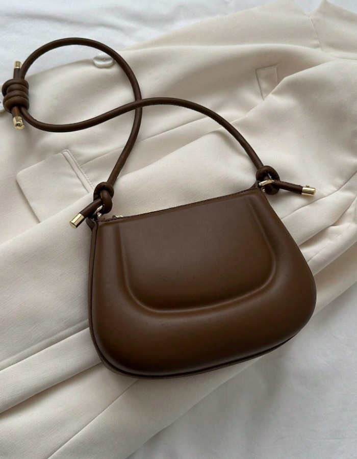 Mini Knot Design Shoulder Bag