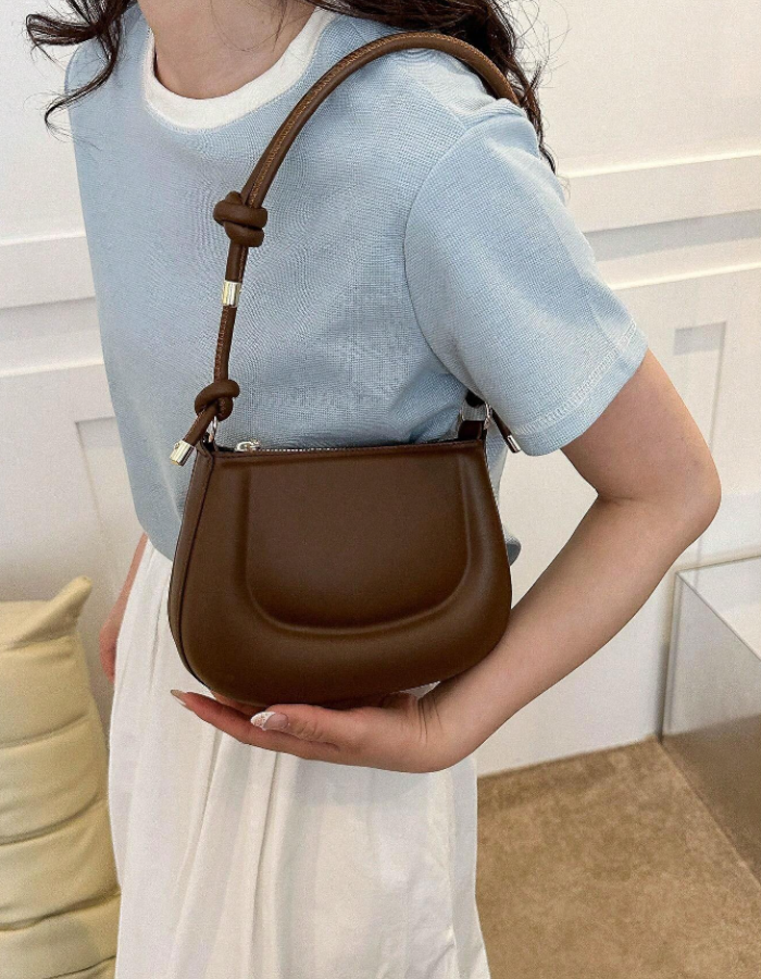 Mini Knot Design Shoulder Bag