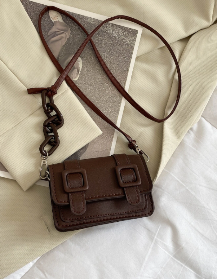 Décor Flap Crossbody Bag