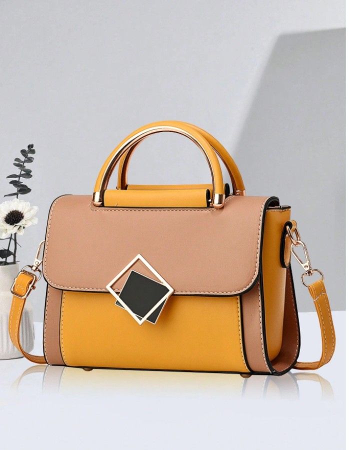 Square Handbag - Multicolor