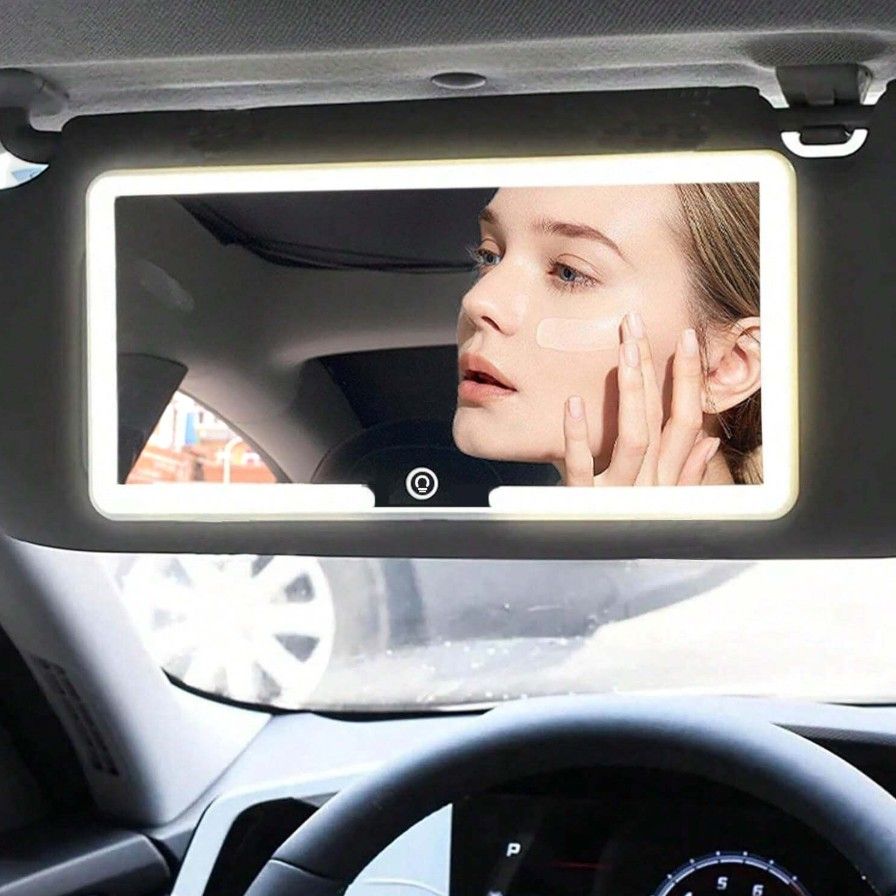 Sun Visor LED Makeup Mirror