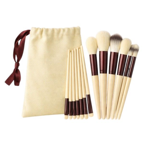 Bamboo Makeup Brush Set